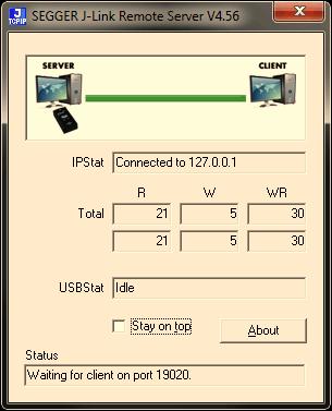 98 CHAPTER 3 J-Link software and documentation package 3.4 J-Link Remote Server J-Link Remote Server allows using J-Link / J-Trace remotely via TCP/IP.