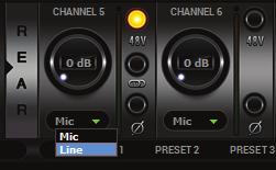 19. To Section (from Routing tab) 20. Mixer Section 21. Effects Section 22. Meters Section 23. Presets 24. Undo/Redo Routing; Save/Load (from Routing tab) 25.