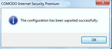 Once imported, the configuration profile is available for deployment by selecting it.
