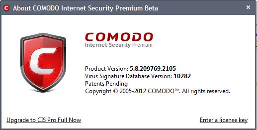 installed the Pro or Complete versions, the unique serial number of your installation is also displayed. The serial number is used to identify your installation and is necessary for support purposes.