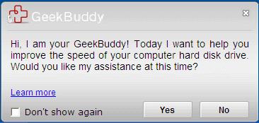 you straight to a GeekBuddy operative as if you had clicked 'Proceed to chat now'. Comodo proactively offer these reminders to ensure our customers get the maximum value out of the services we offer.
