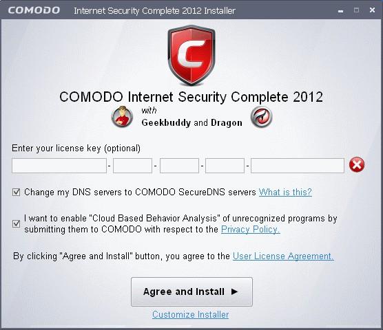 Click here if you wish to view the Comodo BackUp User Guide Install TrustConnect - Begins the Comodo TrustConnect setup procedure.