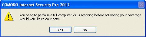 full system scan to remove all known viruses is a mandatory requirement if your computer is to be eligible for guarantee coverage.