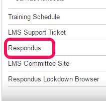 Respondus 4.0 Software Guide Respondus is a powerful tool for creating and managing exams that can be printed to paper or published directly to our learning management system.