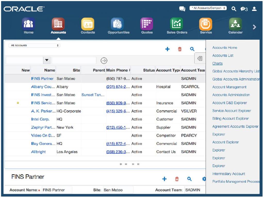 Example - Synergy Theme Screen Shot Oracle has introduced a new Open UI theme in Siebel 15.0 called "Synergy".