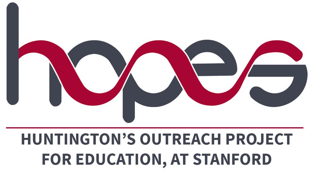Stanford HOPES Stanford HOPES (Huntington's Outreach Program for Education, at Stanford) is looking for web designers, graphic designers, and