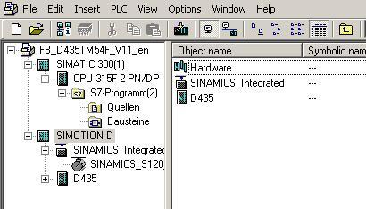 2, Bus topology) Then save and compile. Then download HW Config into SIMOTION.