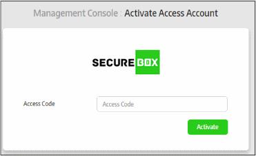 Click 'Activate' On successful verification, you will be taken to CMC login page.