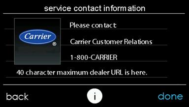 A170237C ervice Information Your dealer information is easily accessible and may already be pre -programmed in your Control by your