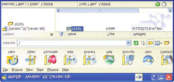 Highlight the TTAT folder in the WinZip window by clicking on the folder icon ONCE to highlight the proper folder to be downloaded to the micro D card. Then click on EXTRACT.