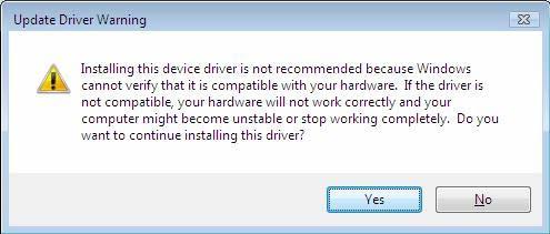 4 Installing the Optical Interface Driver 12. The following dialog box opens.