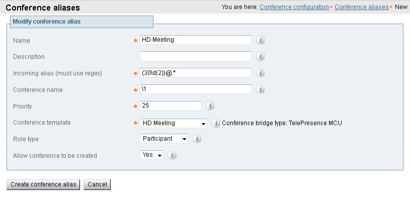 Appendix 1: Configuring TelePresence Conductor and Cisco VCS to support numeric dial strings 3.
