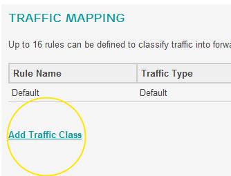 How to create a Quality of Service Traffic Mapping rule To configure Quality of Service, you must configure the traffic mapping rule for the type of traffic, or devices on your network you want to