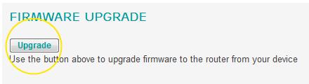 6. Click on the Browse button on the Firmware Upgrade page: 7.