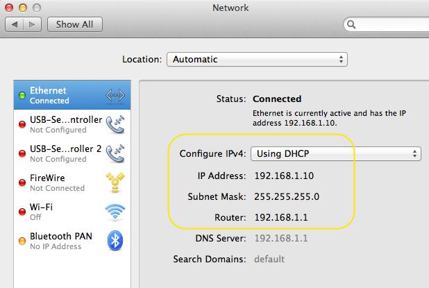 If the DHCP Enabled value displays No (or Configure IPv4 isn t Using DHCP on a Mac) then your computer might be using a static IP address rather than DHCP.