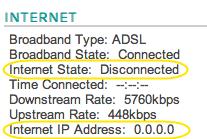For Fibre broadband: Check that the Fibre broadband modem is powered on.