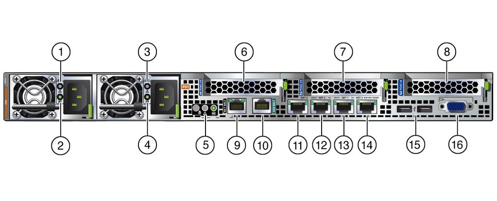 About Controls and Connectors Number Description 15 Storage drive 4 (HDD/SSD/NVMe) 16 Storage drive 5 (HDD/SSD/NVMe) 17 Storage drive 6 (HDD/SSD) 18 Storage drive 7 (HDD/SSD) 19 (Optional) DVD drive
