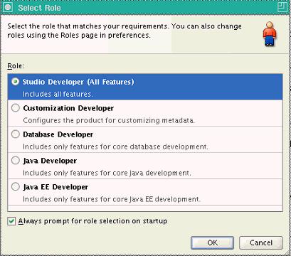 Configuring a Domain 4.5.1 Configuring JDeveloper's default domain This section explains how to configure JDeveloper's default domain by launching the Integrated WebLogic Server.