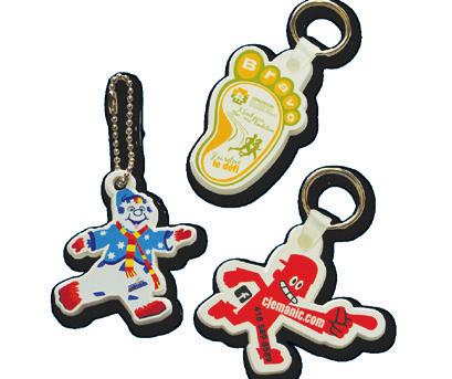 10190 custom-made flexible key-rings Reproduce your company brand with this key ring entirely personalized.