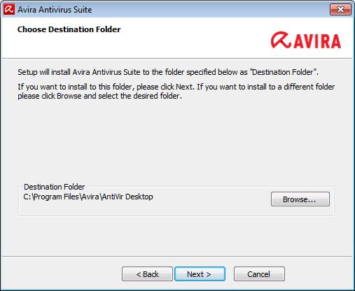 Installation and uninstallation If you do not wish to participate in the Avira Community, unmark the I want to improve my protection using Avira ProActiv and Protection Cloud check box, preset by