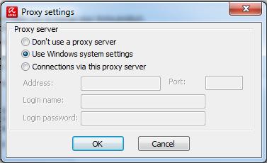 Installation and uninstallation If Avira Antivirus Suite is not supposed to connect to the Internet via a proxy server, activate the option Don't use a proxy server.