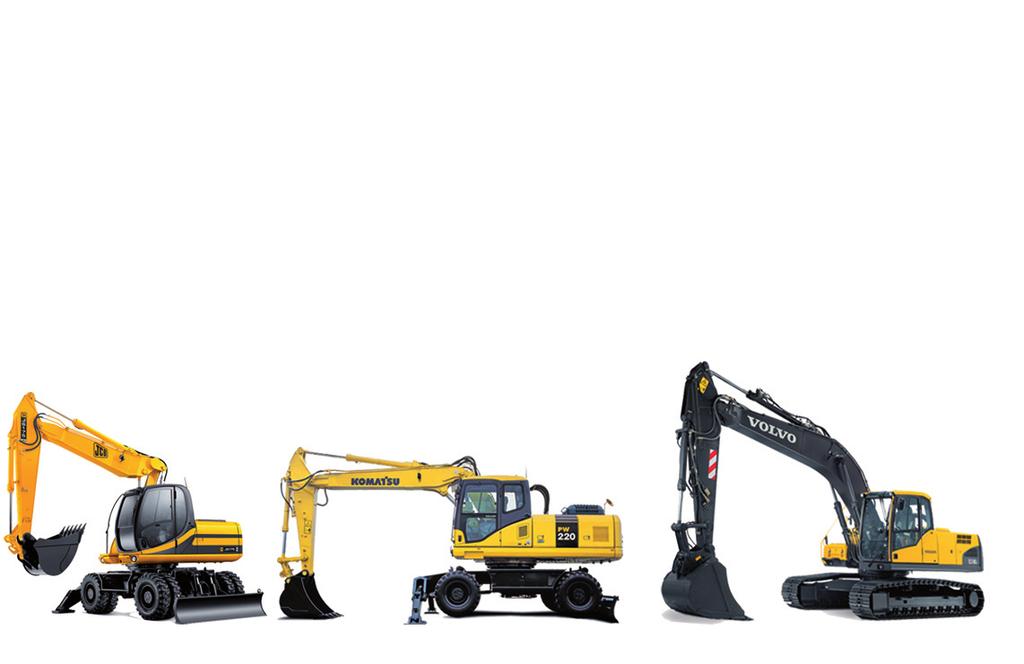 The following list represents the most common Retrofit Vehicle Lubrication Systems for Excavators of all classes.
