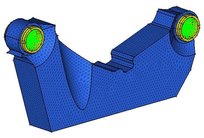 The result from the simultaneous shape and topology optimization for the top surface showed a greater weight savings compared to the morphing the bottom surface, see Figure 35.