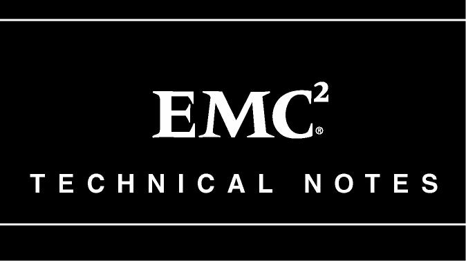 EMC Symmetrix DMX-3 Best Practices Technical Note P/N 300-004-800 REV A01 March 29, 2007 This technical note contains information on these topics: