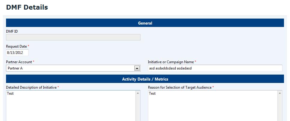 To begin the process to gain approval for reimbursement, please submit a DMF request by clicking on the tab marked DMF.