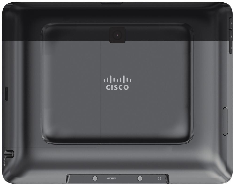 Figure 4 shows the back view of Cisco Cius.