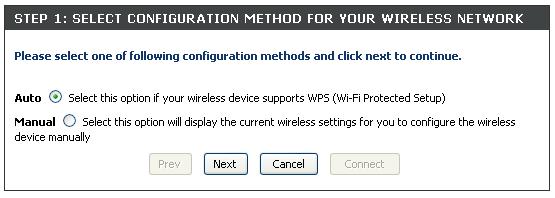 Chapter 3 - Setup WPS Push Button method 2 The WPS Push Button technology requires a (virtual) button on your Wireless Client to establish a connection between the Router and your Wireless Client.