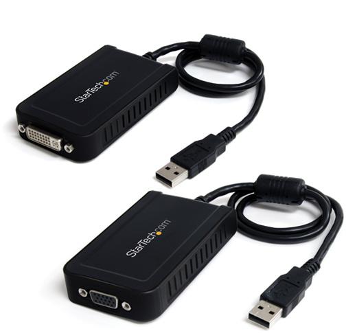 USB to DVI External Dual Monitor Video Adapter USB to VGA External Dual Monitor Video Adapter USB2DVIE3 USB2VGAE3 *actual product may vary from photo DE: Bedienungsanleitung - de.startech.