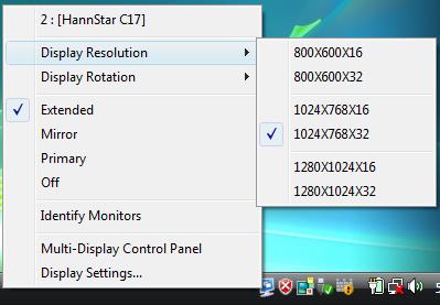 Windows XP/Vista Display ID The USB Video Adapter supports the VESA defined DDC/EDID standard.