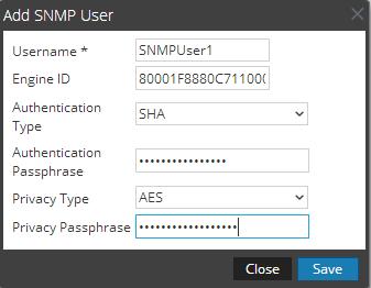 (Optional) Configure SNMP Users If you are using SNMPv3, follow this procedure to update and maintain the SNMP v3 users. Configure SNMP v3 Users 1.