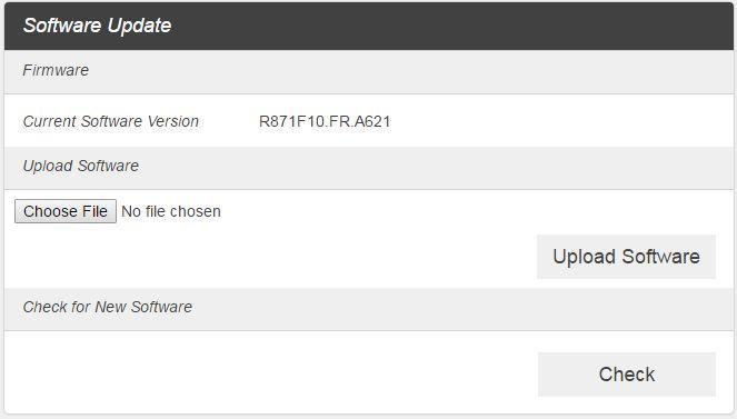 R871F10.FR.A657 2. Read the onscreen options and click the update you would like to initiate.
