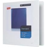 Staples Standard View Binder with D-Rings, White, 500 Sheet Capacity, 2" RingProduct Details Page Staples Item # 082644MFR Item