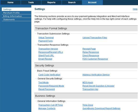 Page 19 of 30 Settings Fig. 9 Settings Page The new Settings page will no longer group together the Settings, Profile, and Risk Reserve pages.