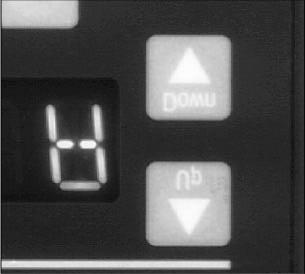 If either pushbutton is held depressed, the menu option screens will scroll continuously with a momentary pause on each screen.