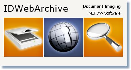 Introduction ID:webArchive's splash screen will display while the application is loading.