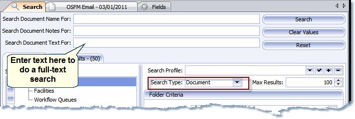 This text is used when performing a full-text search on a Search Type of Document. Notes: Any edits made to the Page Text will need to be saved before leaving the document.