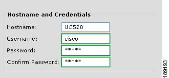 Enter your UC500 administrator username and password.