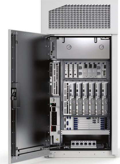 ERICSSON RBS 6101 OUTDOOR MACRO BASE STATION FEATURES AND CAPABILITIES With its site in a cabinet design, the RBS 6101 is built for outdoor use and delivers cost-effective coverage and capacity