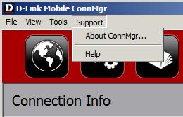 Section 3 - Device Setup using D-Link Connection Manager (Windows) SIM Management SIM Management includes functions such as enabling/disabling a PIN, changing the PIN1/PIN2 codes, checking SIM