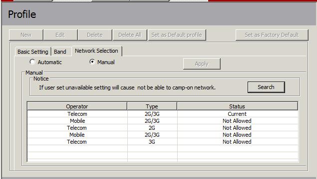 Section 3 - Device Setup using D-Link Connection Manager (Windows) The current location of the DIR-457/DIR-457U may be covered by more than one network.