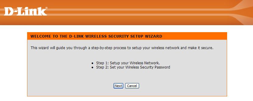Section 5 - WEB Configuration If you want to configure the wireless settings on your router using the wizard, click Wireless Connection Setup Wizard.