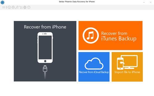 User Interface User Interface Stellar Phoenix Data Recovery for iphone software has a very easy to use Graphical User Interface.