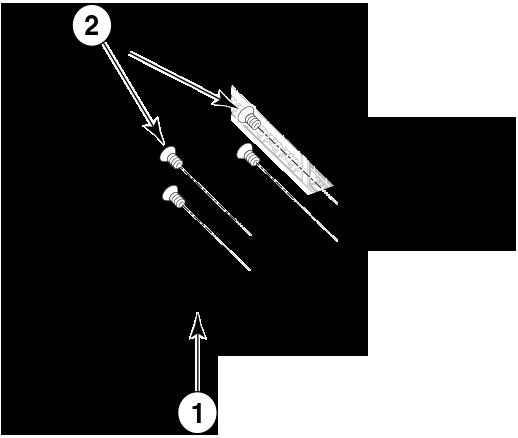 1/4-in. screws to a torque of 9 in-lb (10 cm-kg).