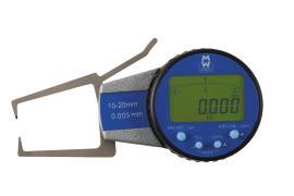0005" resolution Preset capability Direct Inch/Metric conversion Absolute/Incremental measurements RS232 output INTERNAL DIGITAL CALIPER SPECIFICATION Contact Code No Range (mm) Range (inch) Dimn - A