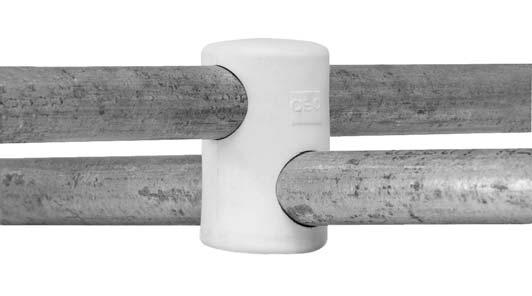 0 The plstic cross is used for smll ducts.