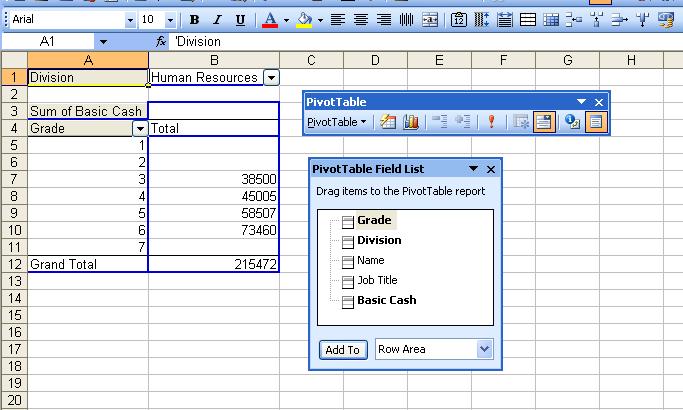You will now have a pivot table sheet per Division, but each one